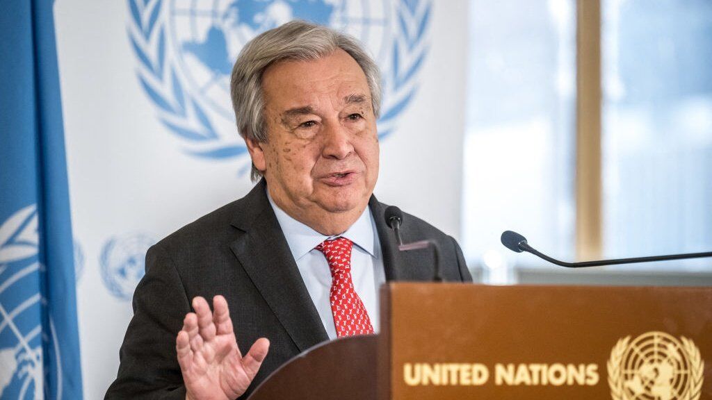 Guterres puts Israel on black list