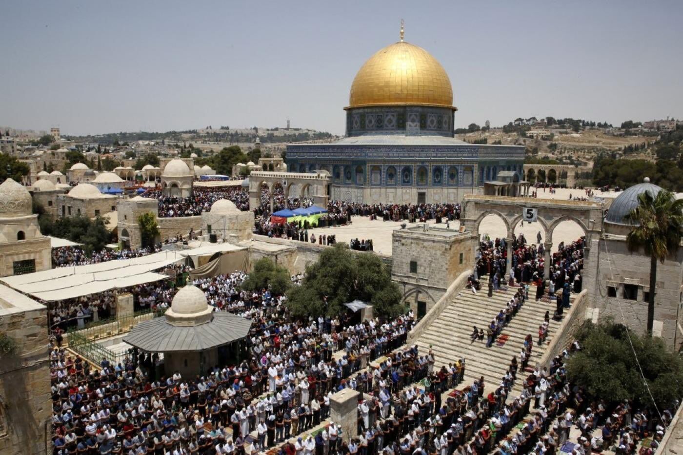 Arabs Livid Over Ben-Gvir Synagogue View in Al Aqsa