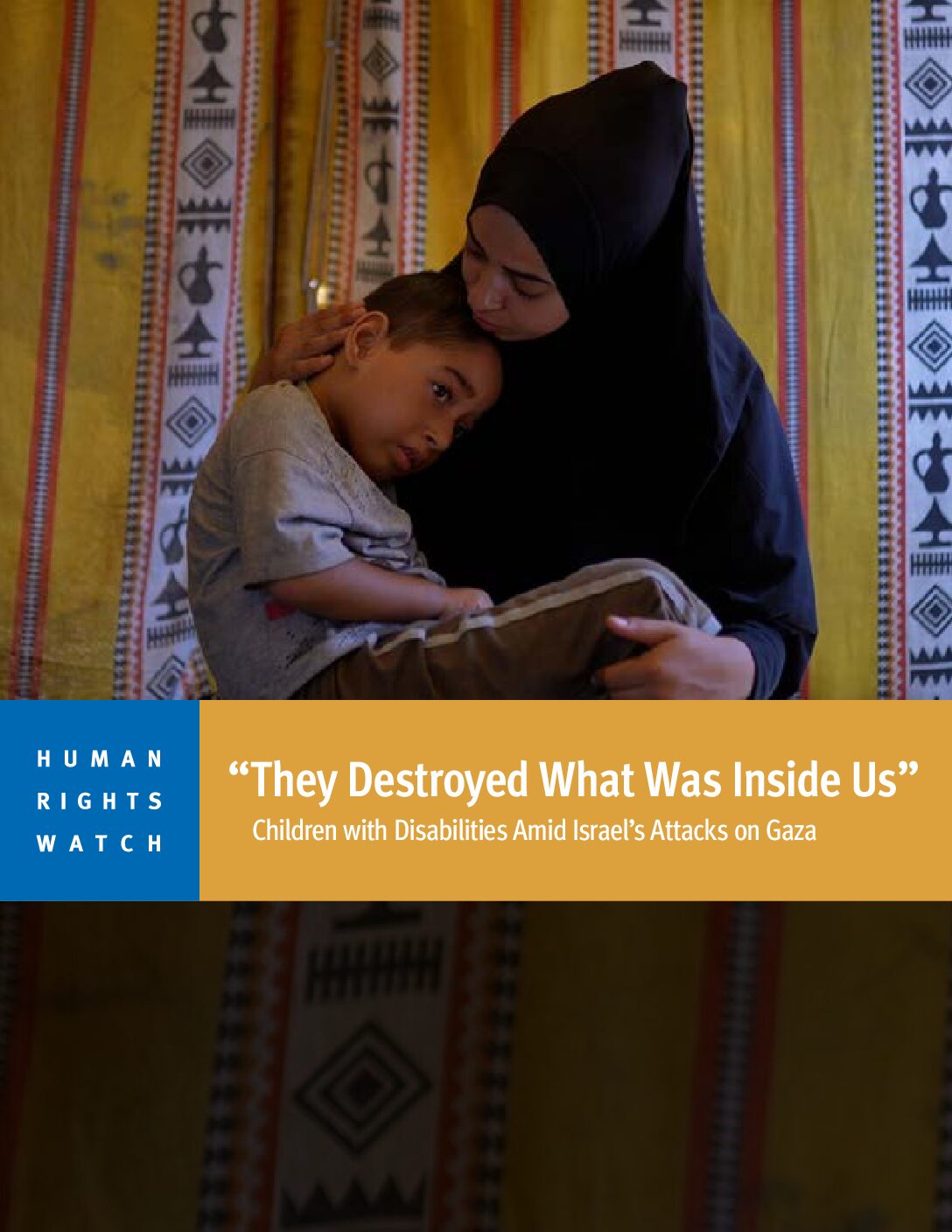 Israel’s War on The Disabled of Gaza – HRW Reports