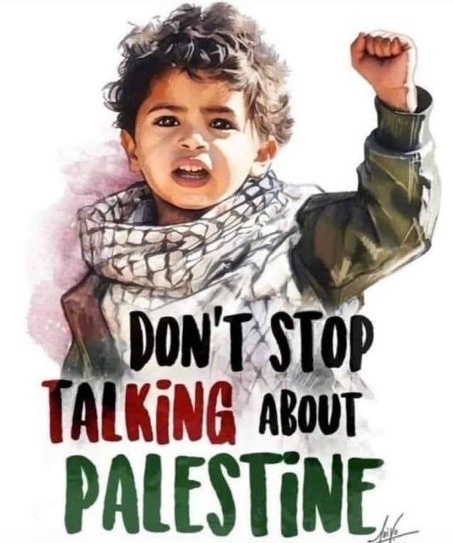 Never Stop Talking About Palestine