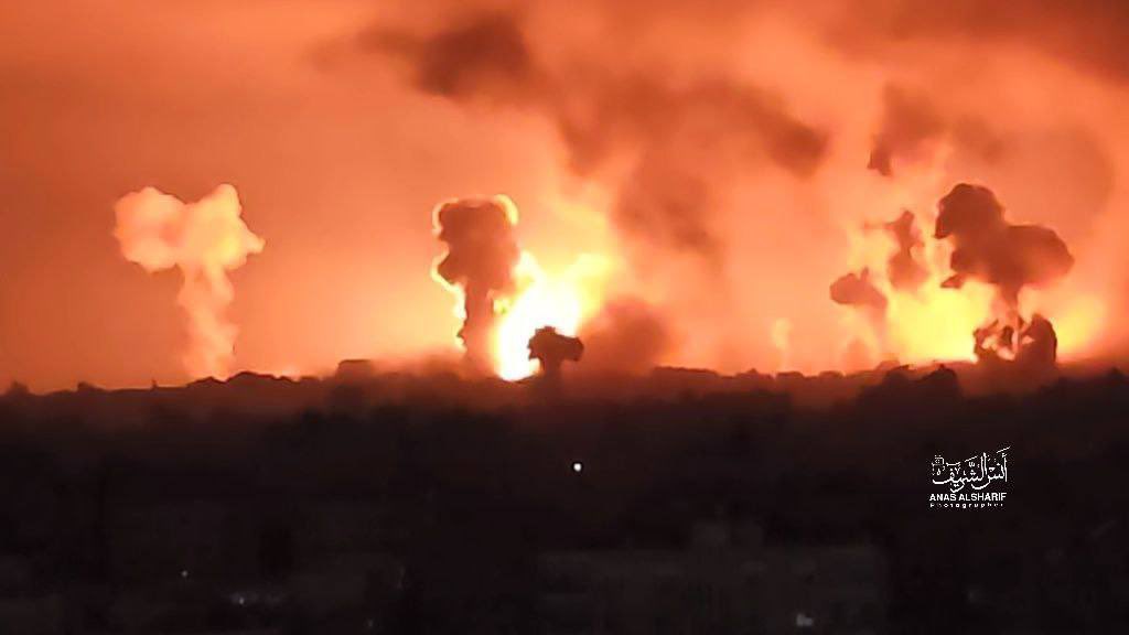 Israel Bombs Gaza Into The Dark Ages