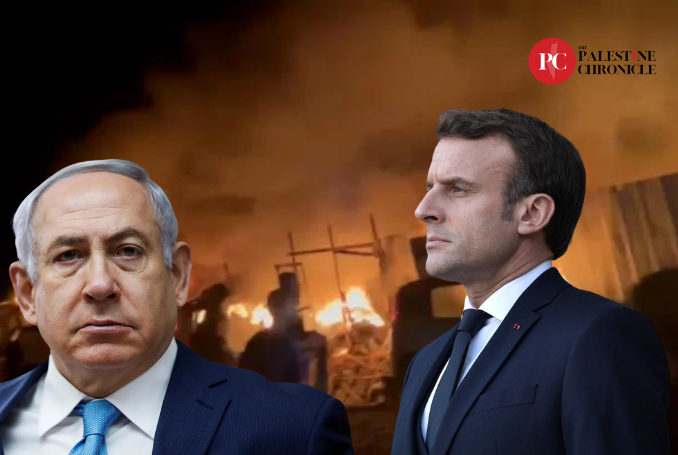 Macron: Netanyahu Must Not Forget Israel Was Created by UN Decision