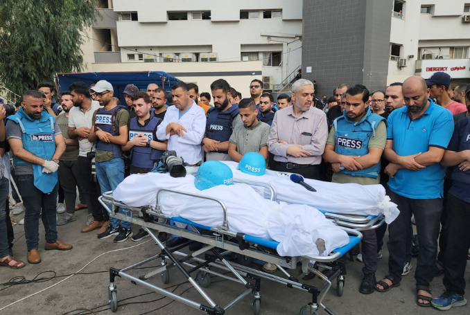 Journalists Killed in Gaza Doubles World Average