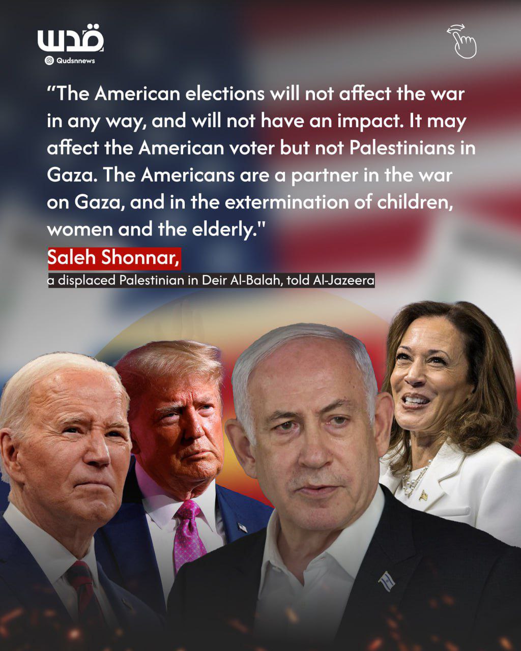 Arabs Don’t Believe Tramp Will End War on Gaza