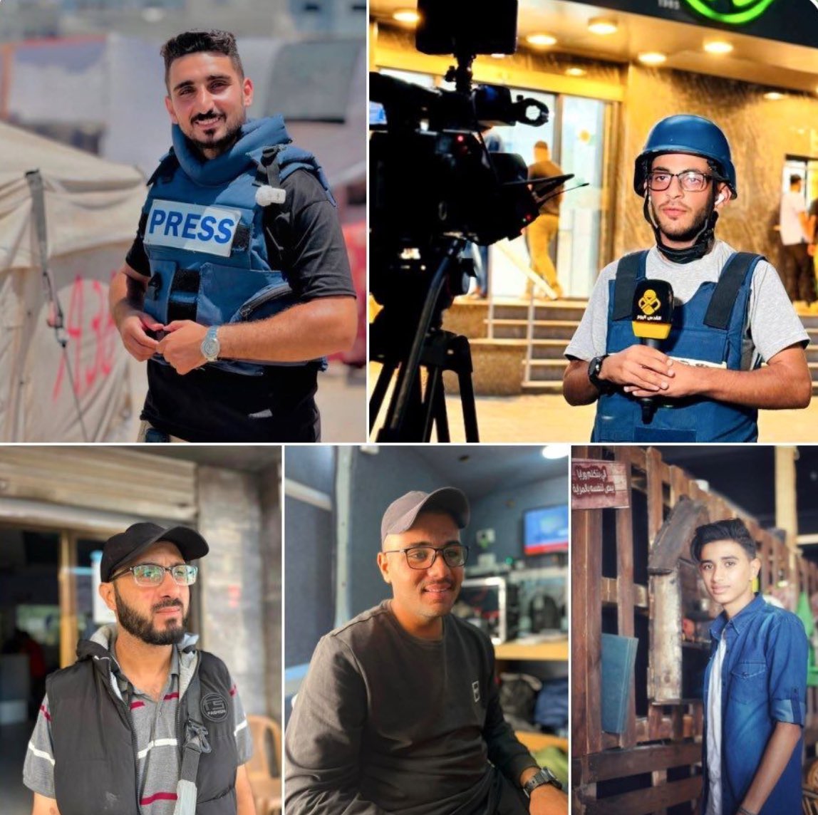 Israel Kills 5 Journalists Outside Maternity Hospital