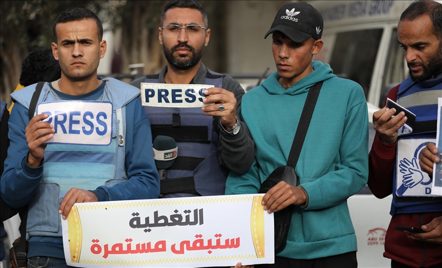 Gaza Journalists: ‘We Will Not Stop Reporting The Genocide”