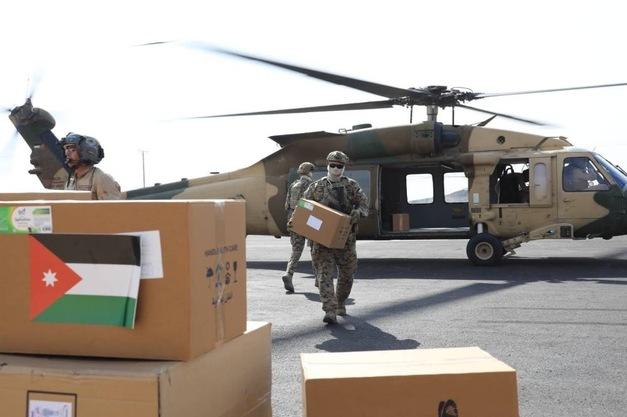 Jordan Sends 20 Tons of Relief to Gaza