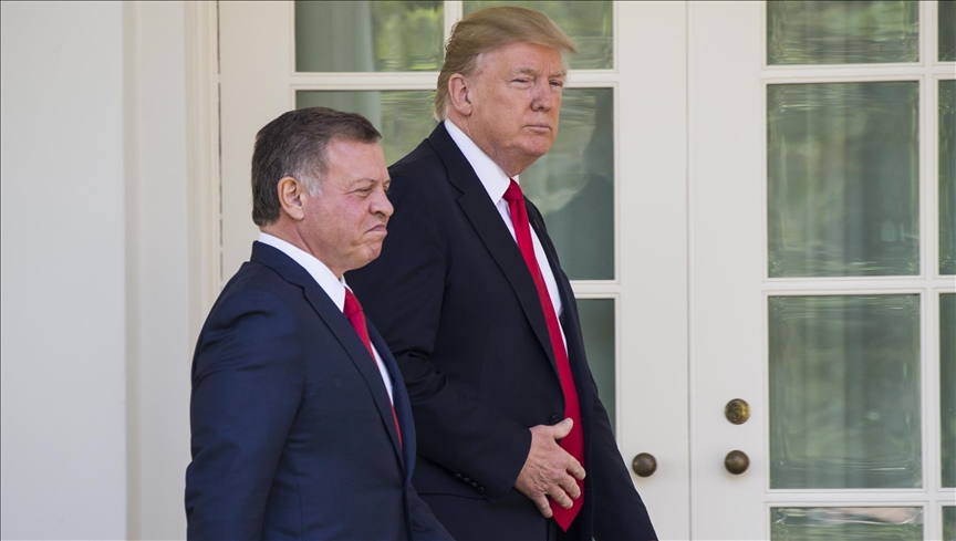 King Abdullah Meets Trump on 11 Feb.