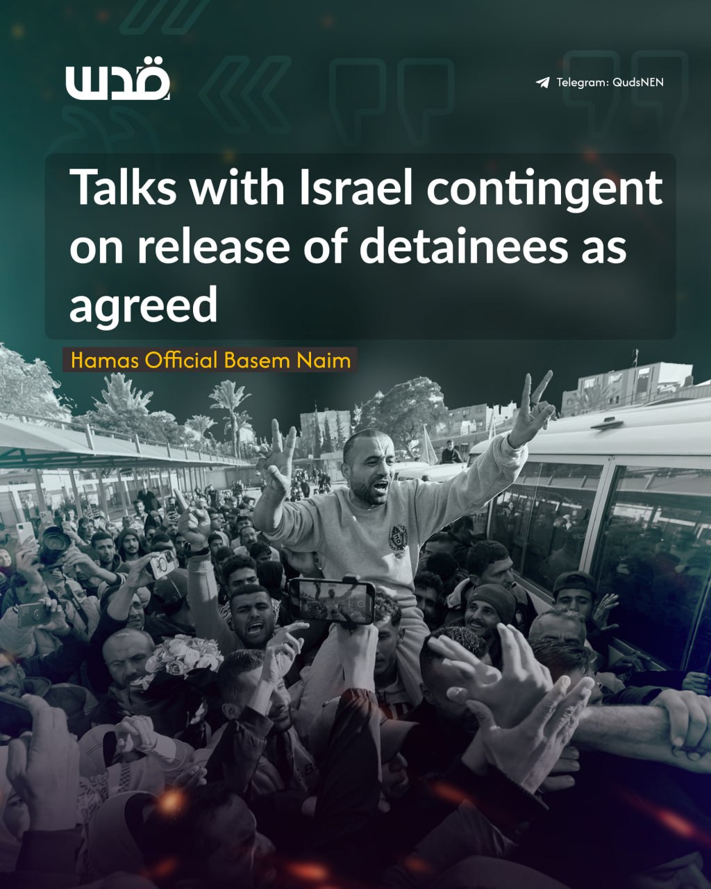 Hamas: ‘Release Prisoners and We Will Talk’