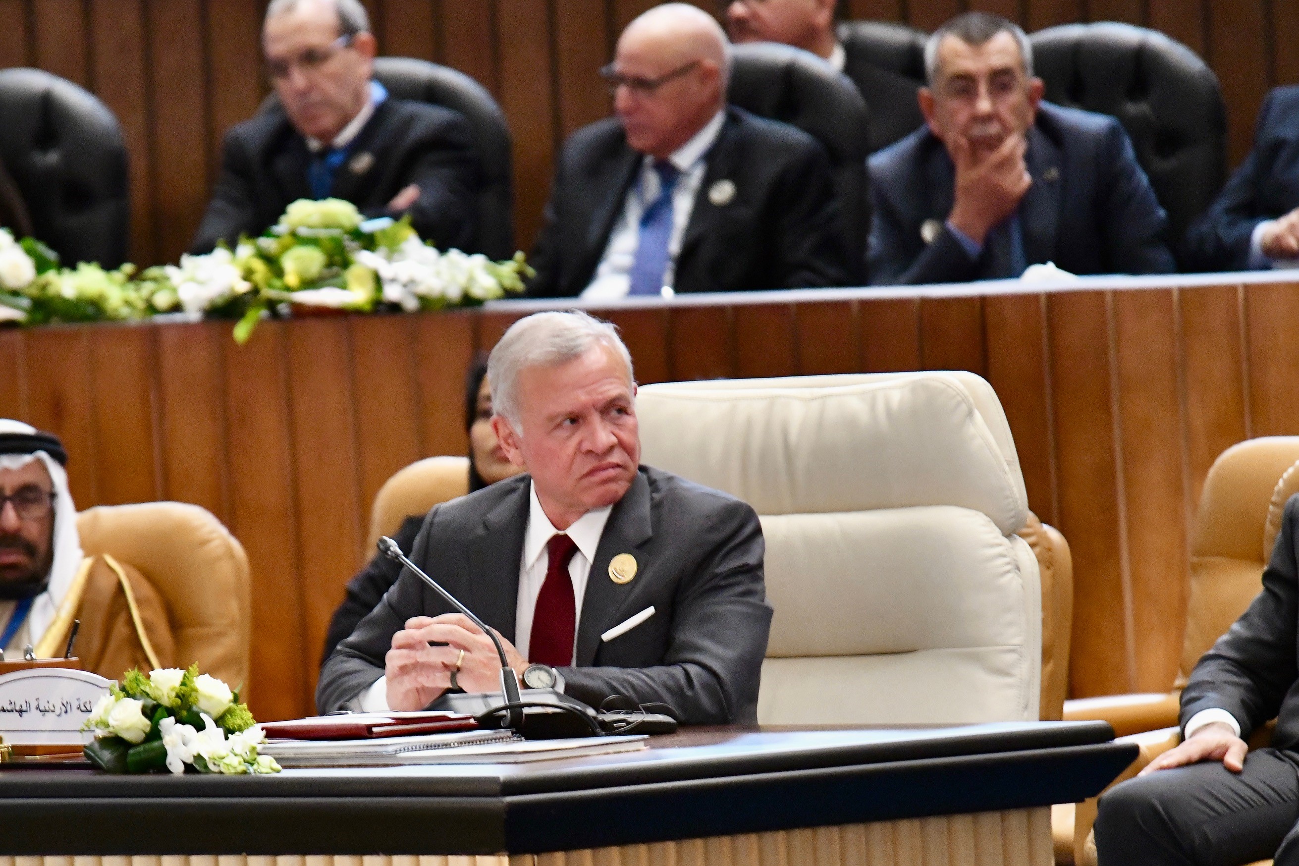 King Abdullah: Jordan Supports Rebuilding Gaza, Rejects Displacement