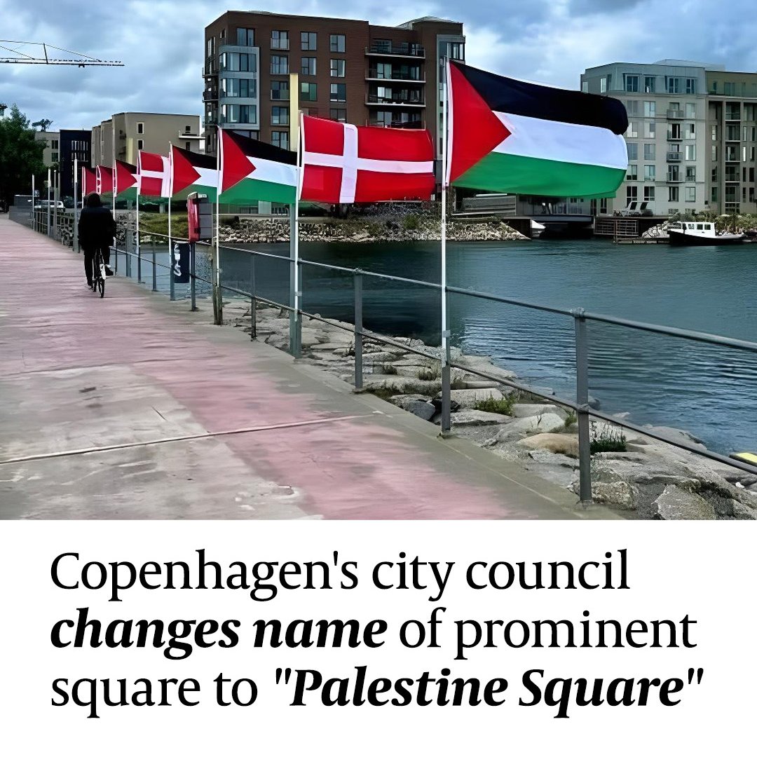 Copenhagen’s Palestine Square