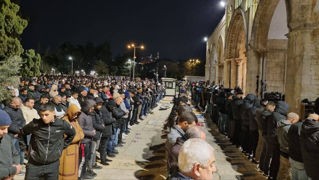 Taraweeh in Al Aqsa Mosque