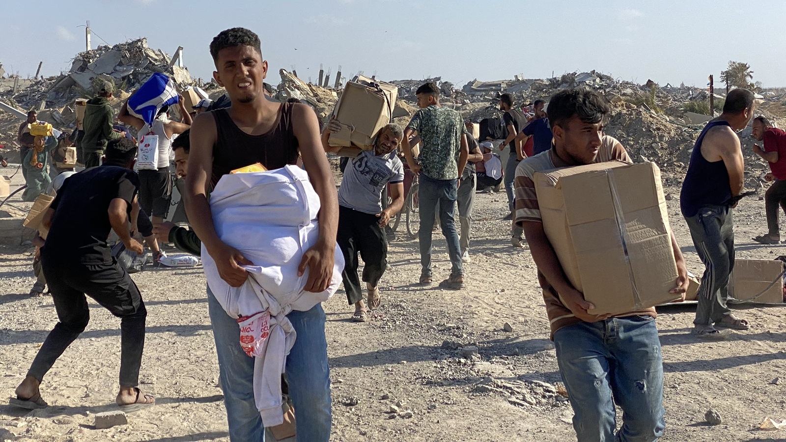 Gaza Relief: Bread Soaked in Blood