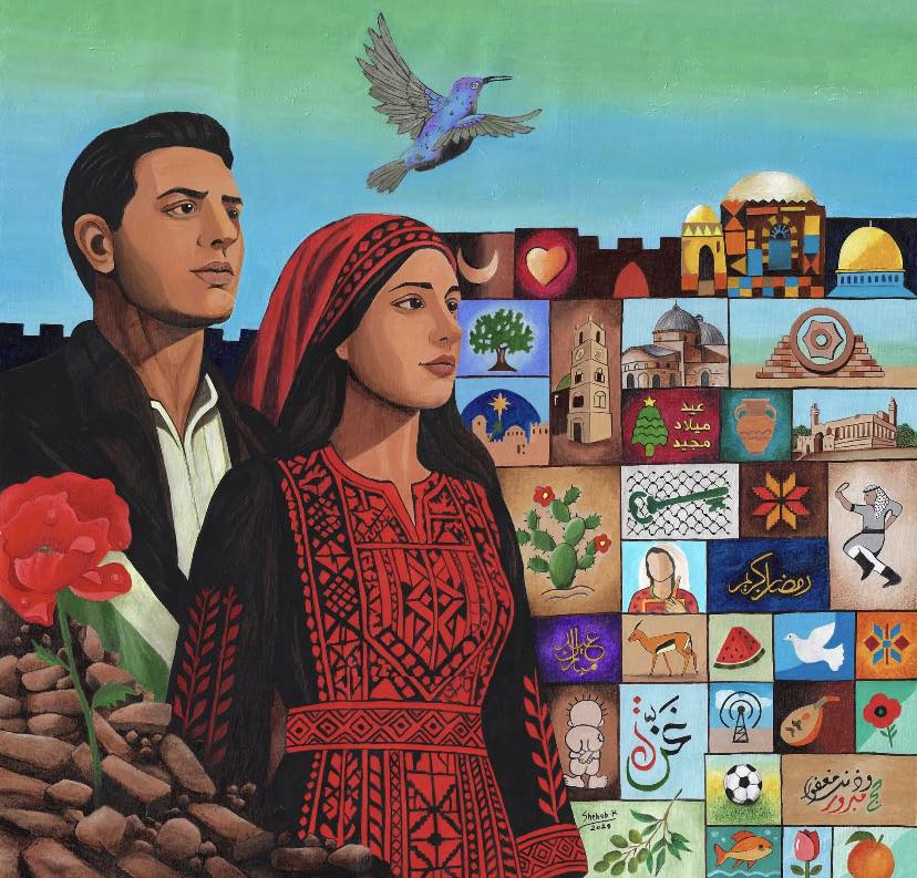 Gaza Beach Painting Relieves War Traumas