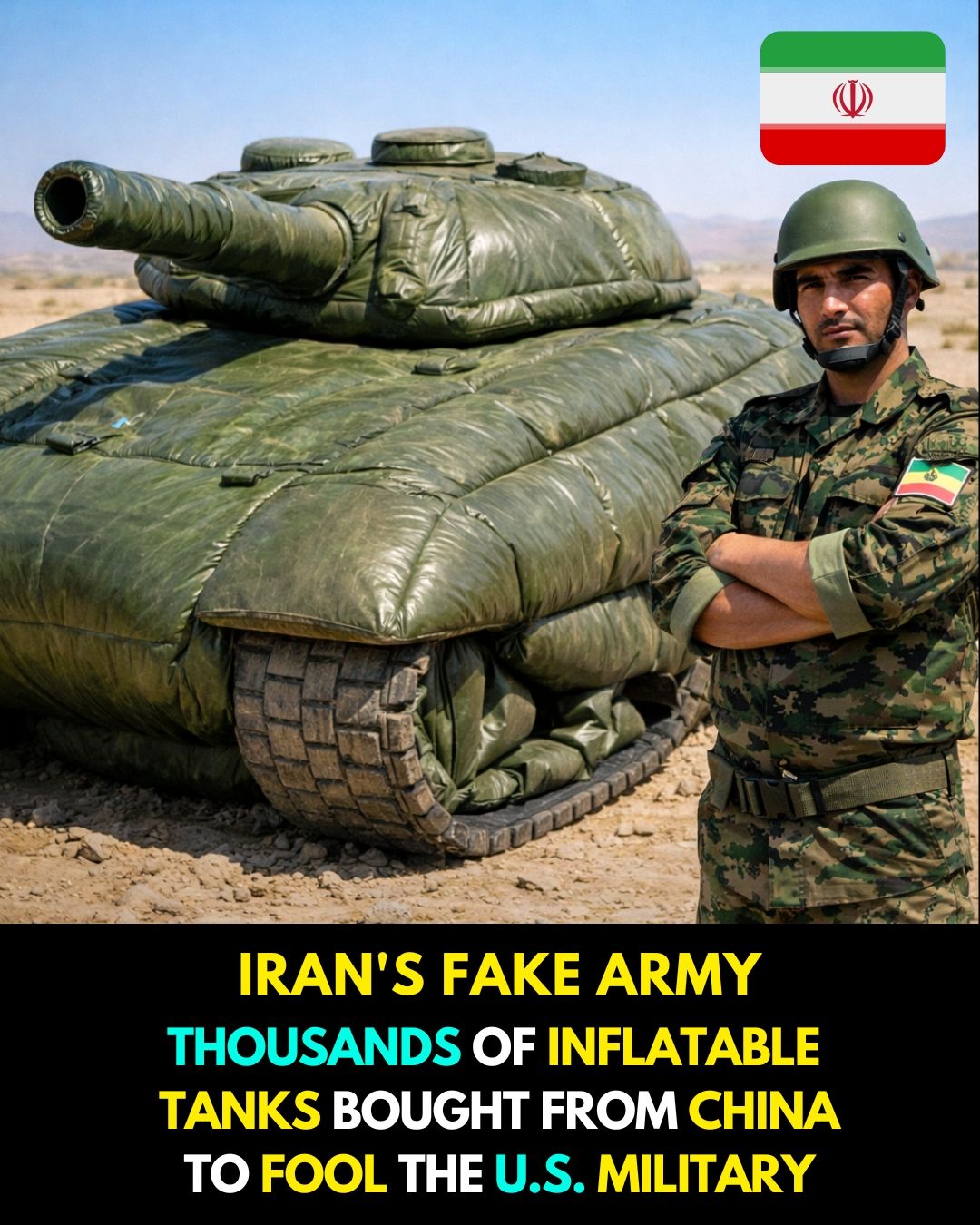 Iran Fools Israel With Inflatable Tanks