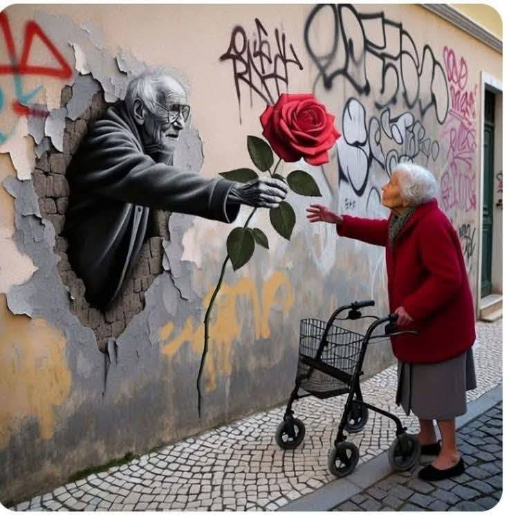 A Red Flower And a Little Love