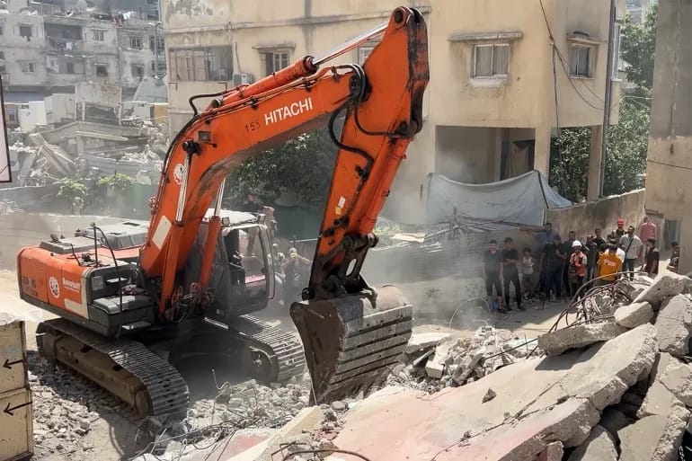 Gaza’s Dead Wait For Burial