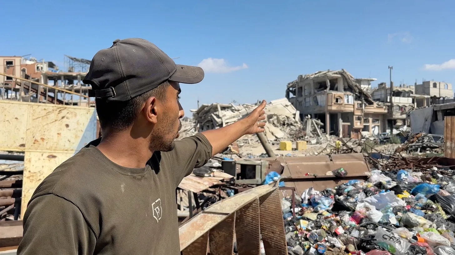 “Hay Mr Trump Israel is ‘Eating’ Into Gaza”