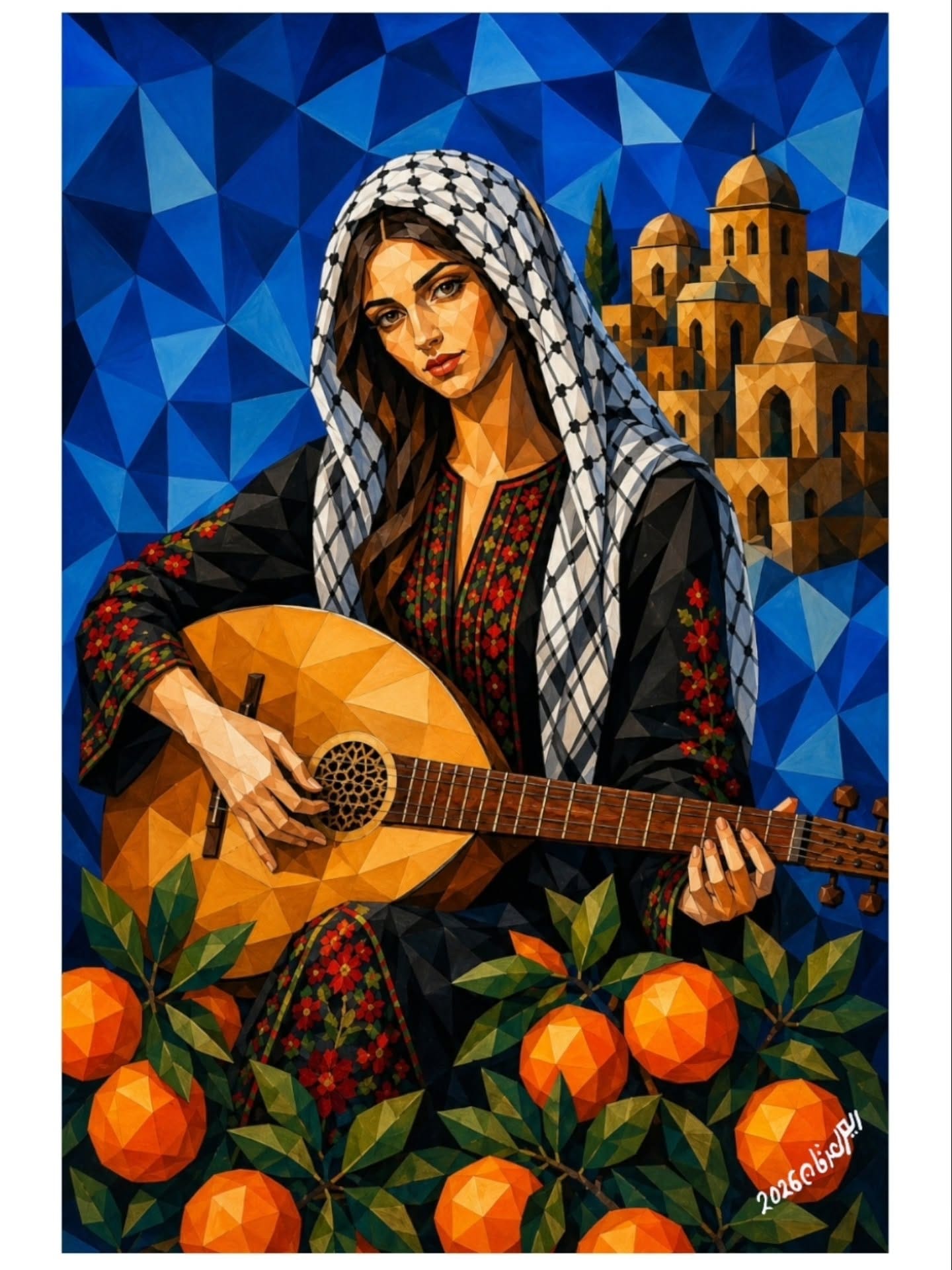 Reem Arkan’s Painting Holds Jaffa in Her Eyes