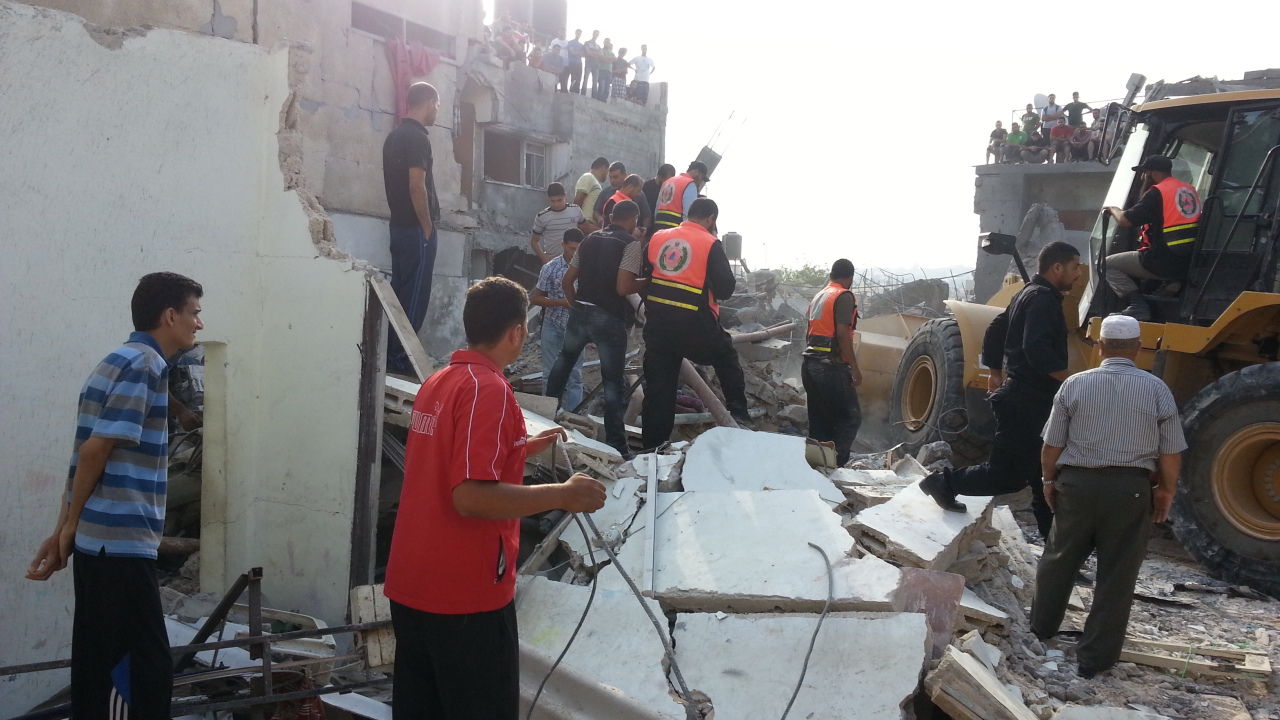 47 Bodies Recovered From The Wreckage of a House in Gaza