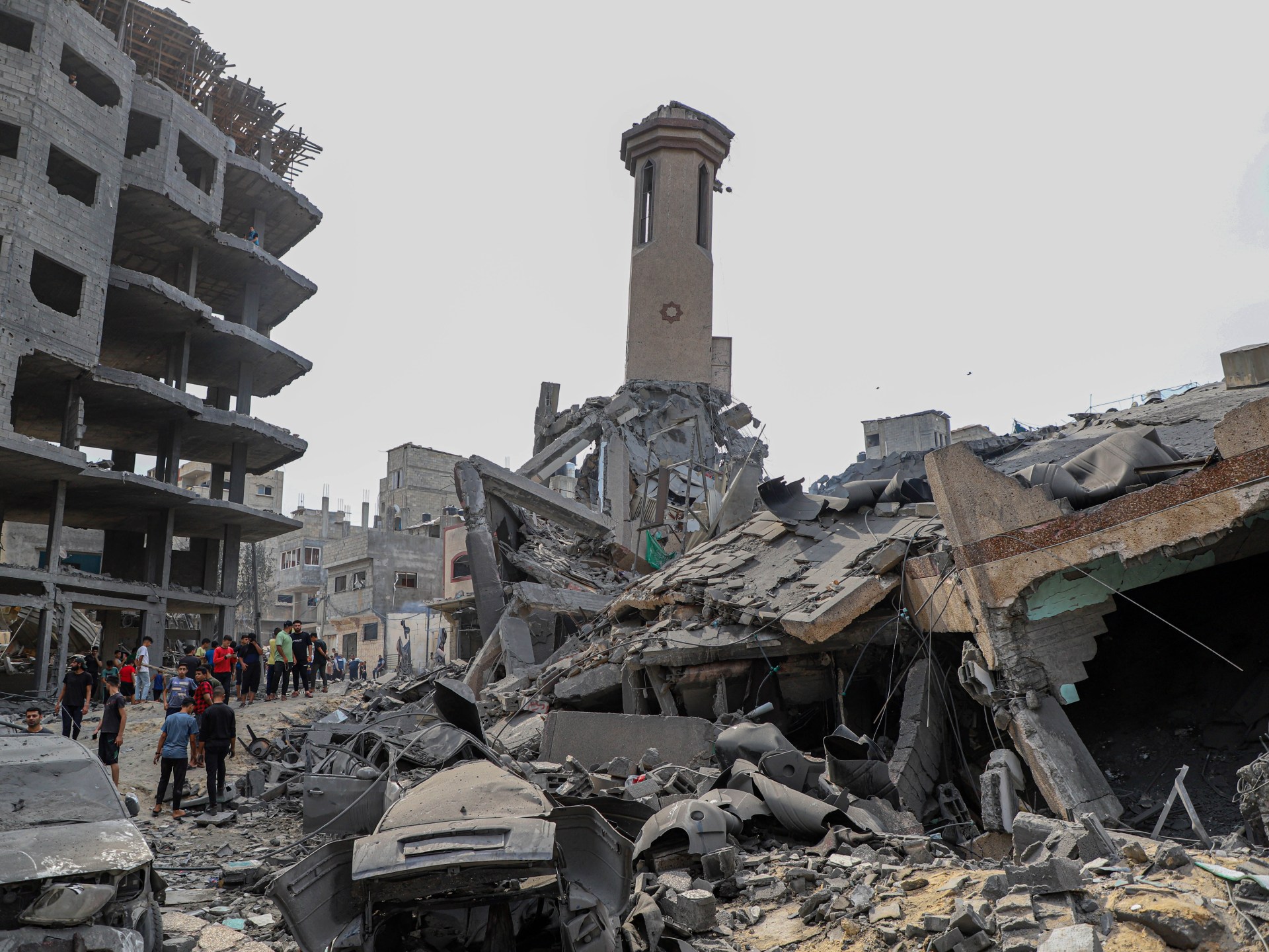 Israel Bombs Mosque in Gaza, Leaves 100s of Displaced Homeless