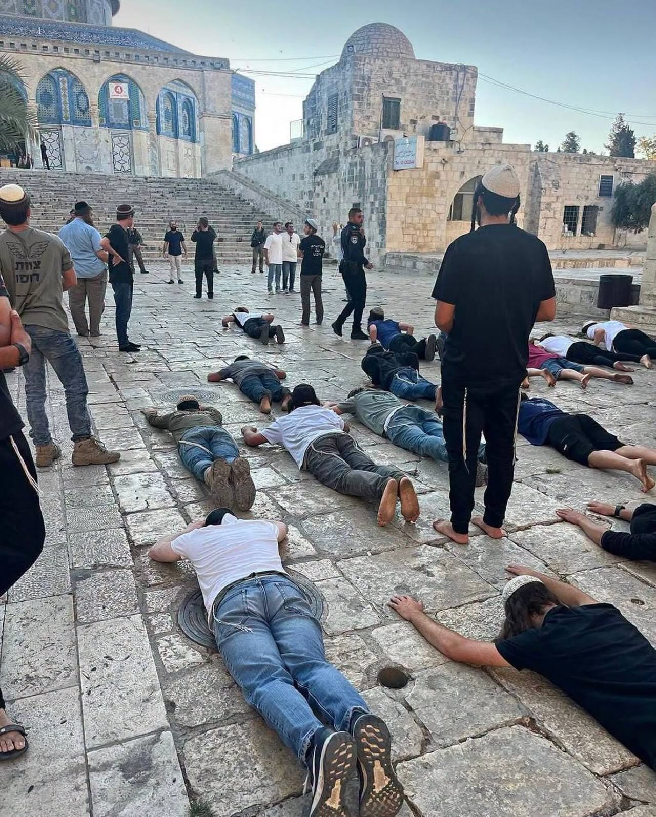 Over 4200 Israeli Settlers Storm Al Aqsa