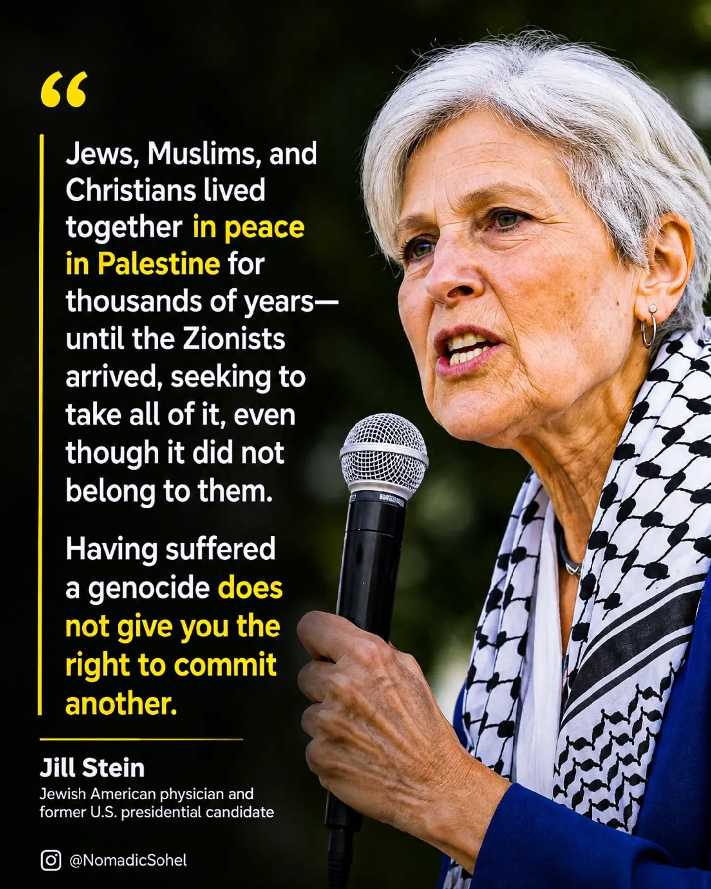 Jill Stein Speaks The Truth