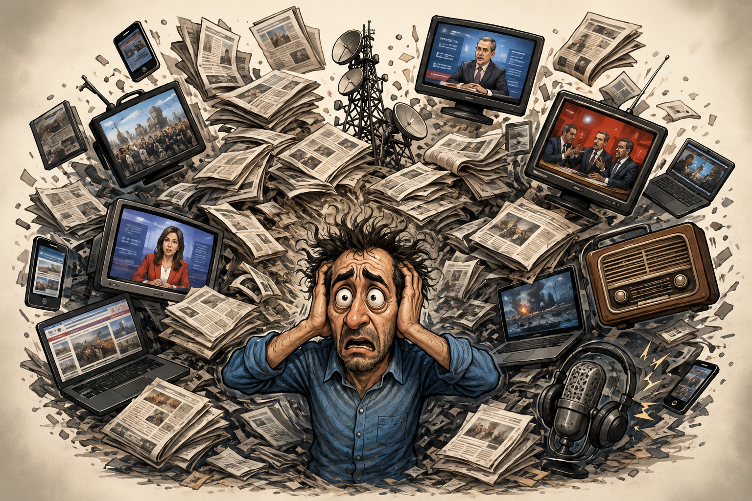 Lebanese Media in The Age of Political Conspiracies
