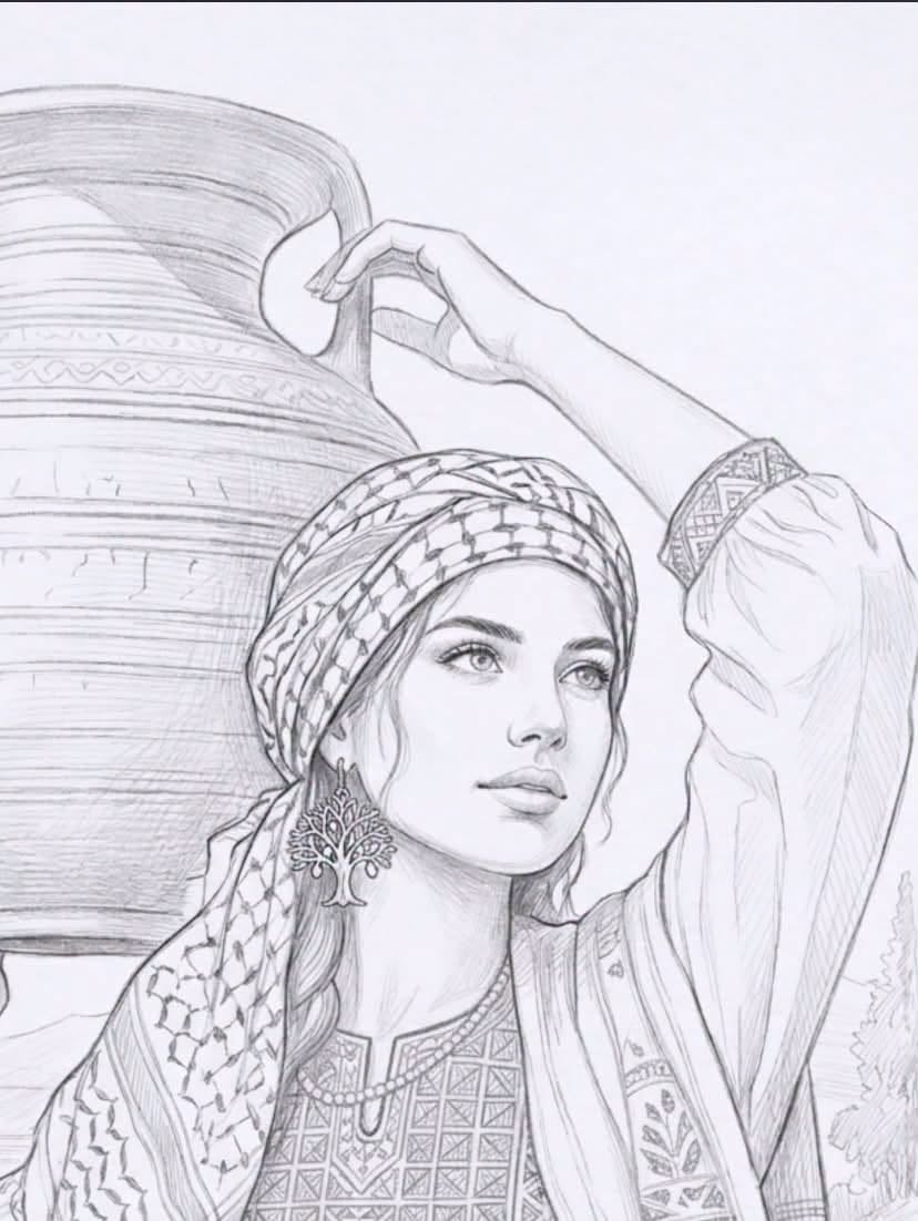 Palestine – Girl With The Jar