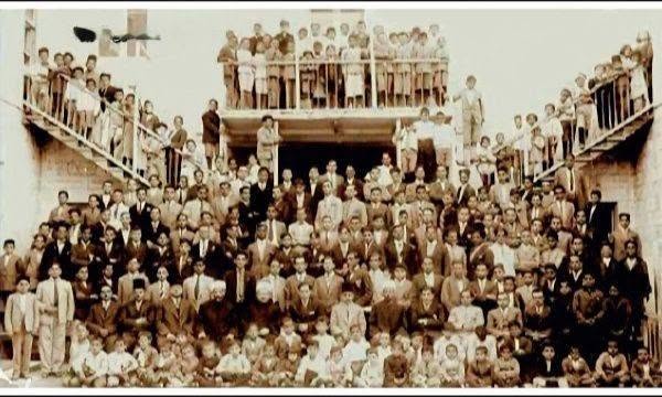 Teachers, Pupils – Rashidya School, Jerusalem 1930