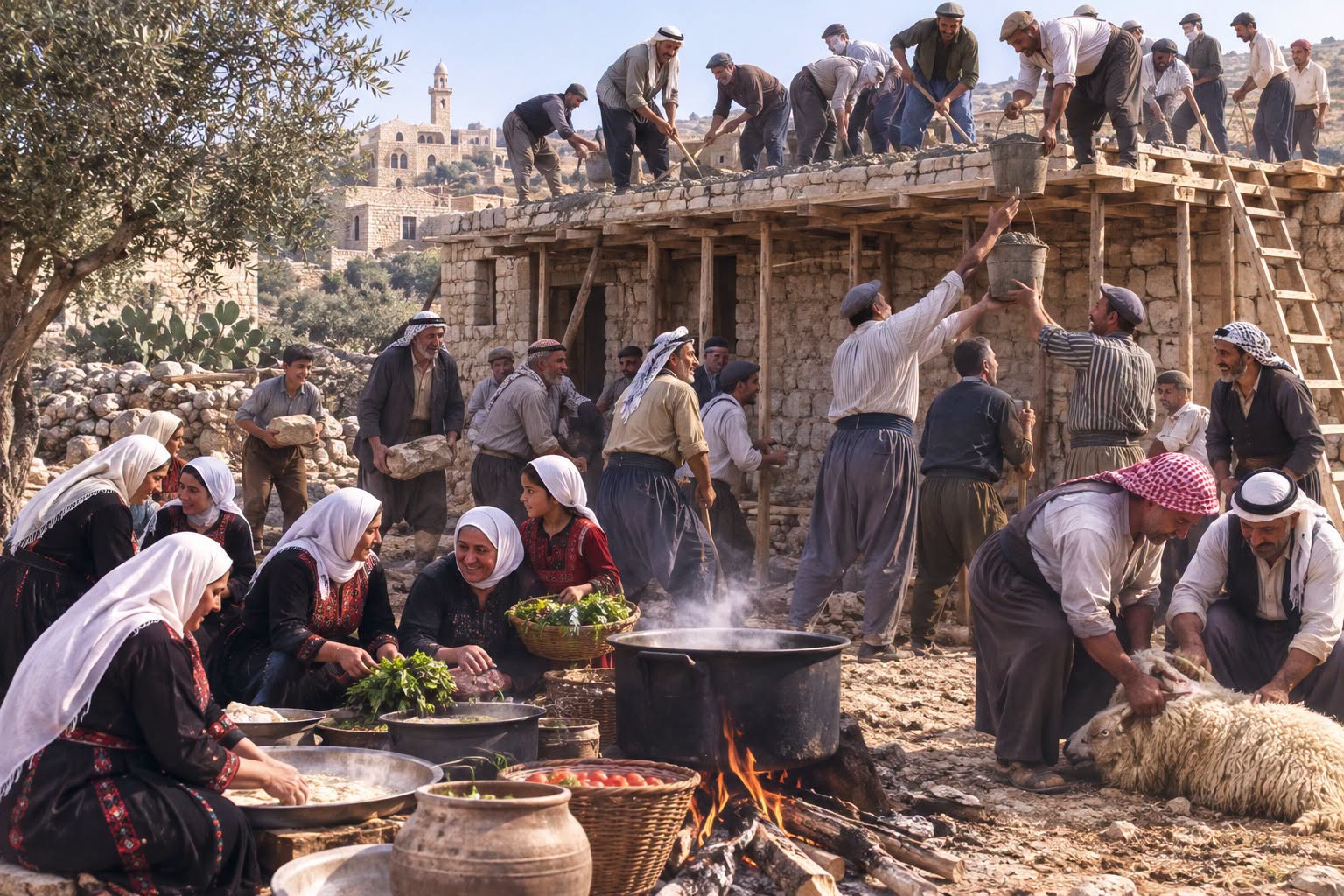 Pitching Together, Palestine