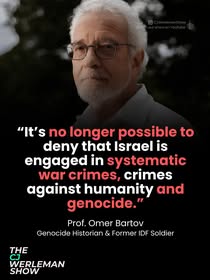 Omer Bartov: ‘Its Genocide’