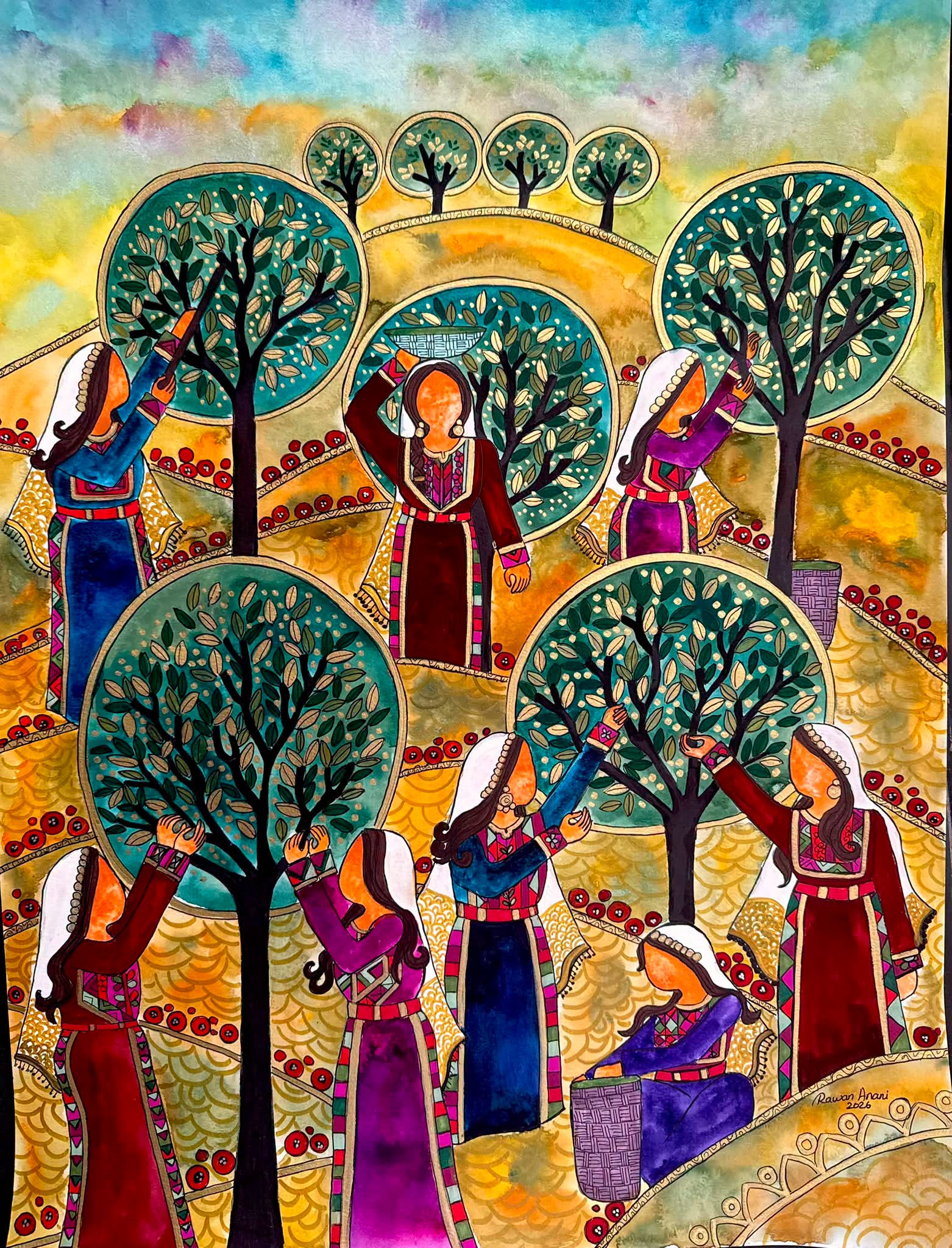 Palestine in the Olive Harvest