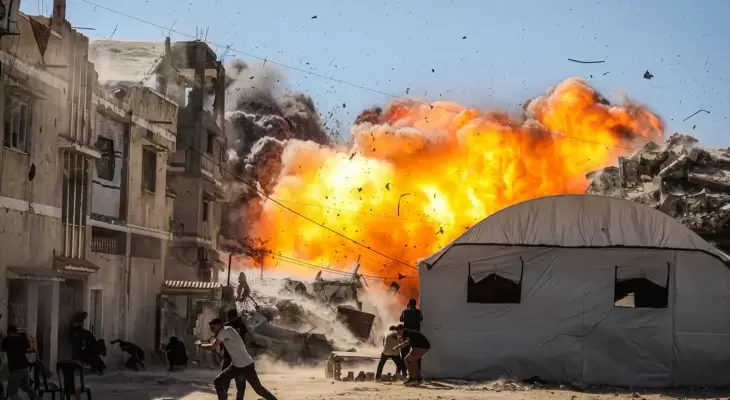 On Dawn Tuesday Israeli Violates The Ceasefire 13 Times