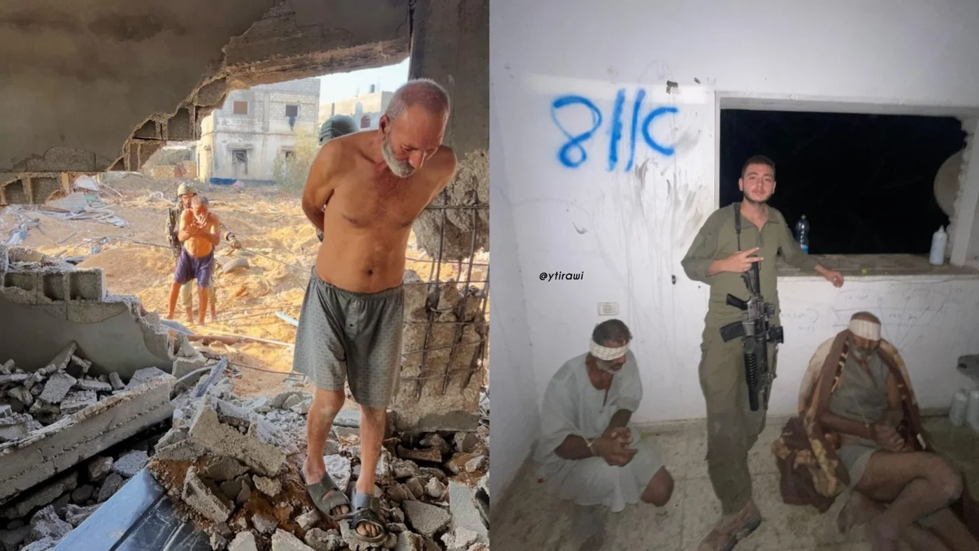 Leaked Photos Shows 2 Elderly Men Before Israeli Soldiers Killed Them