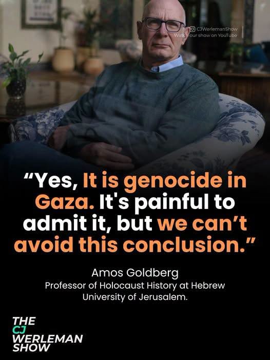 Amos Goldberg: ‘Its Genocide’