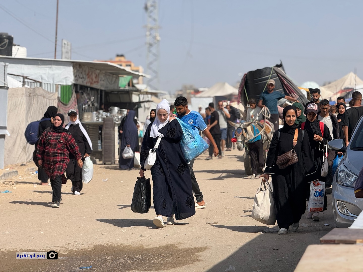 In Gaza, Even the Tent Is Temporary: Families Who Have Fled 5, 10, 15 Times