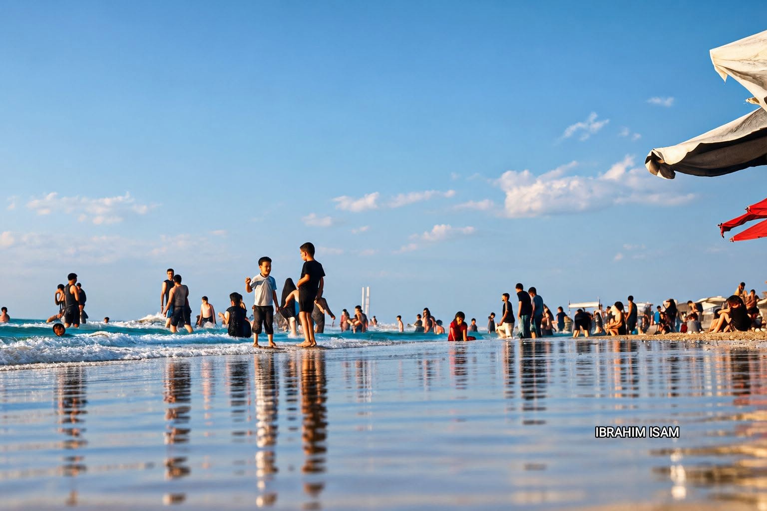 Silhouettes: On The Beach