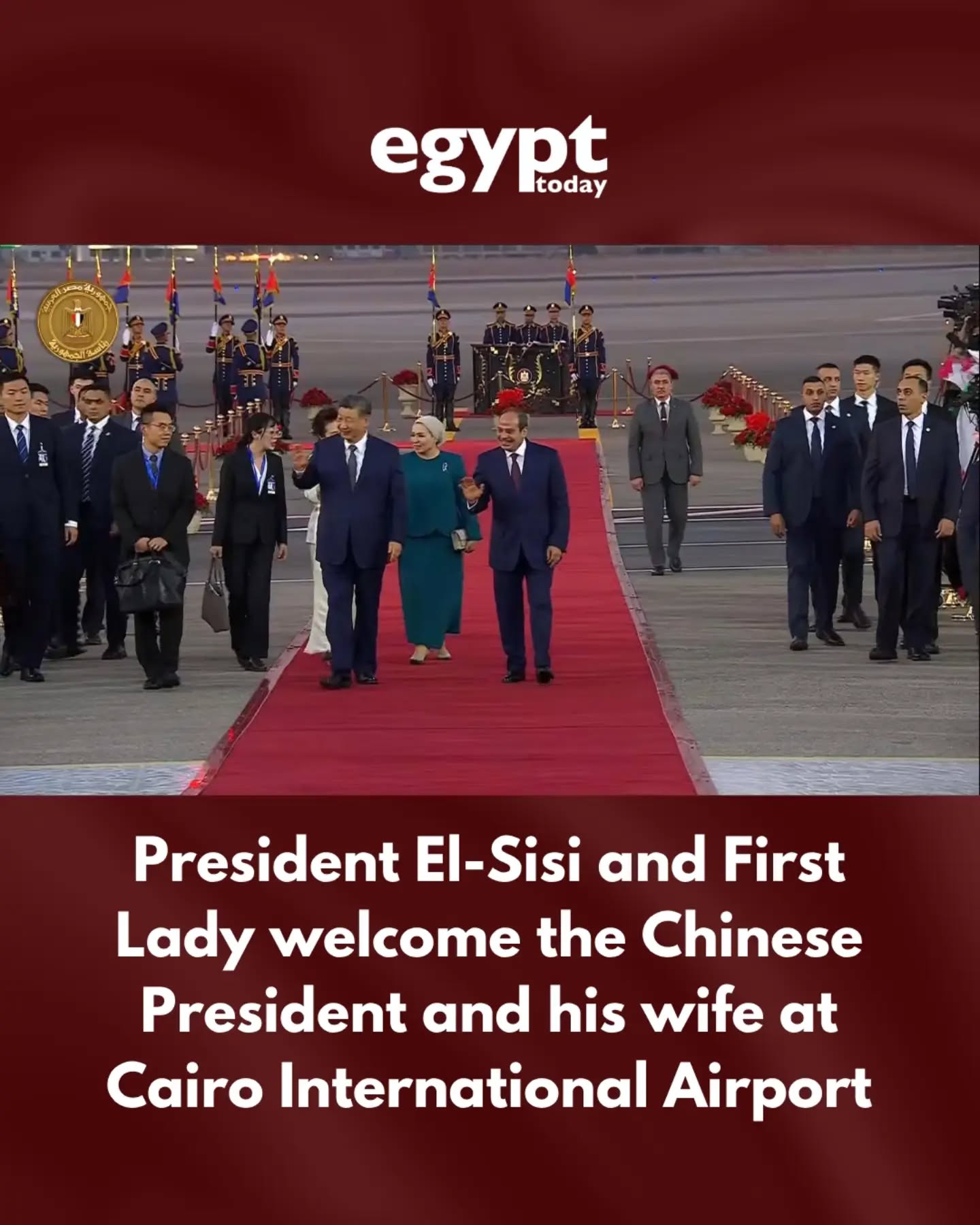 President Xi Visit to Cairo, 1st in 10 Years