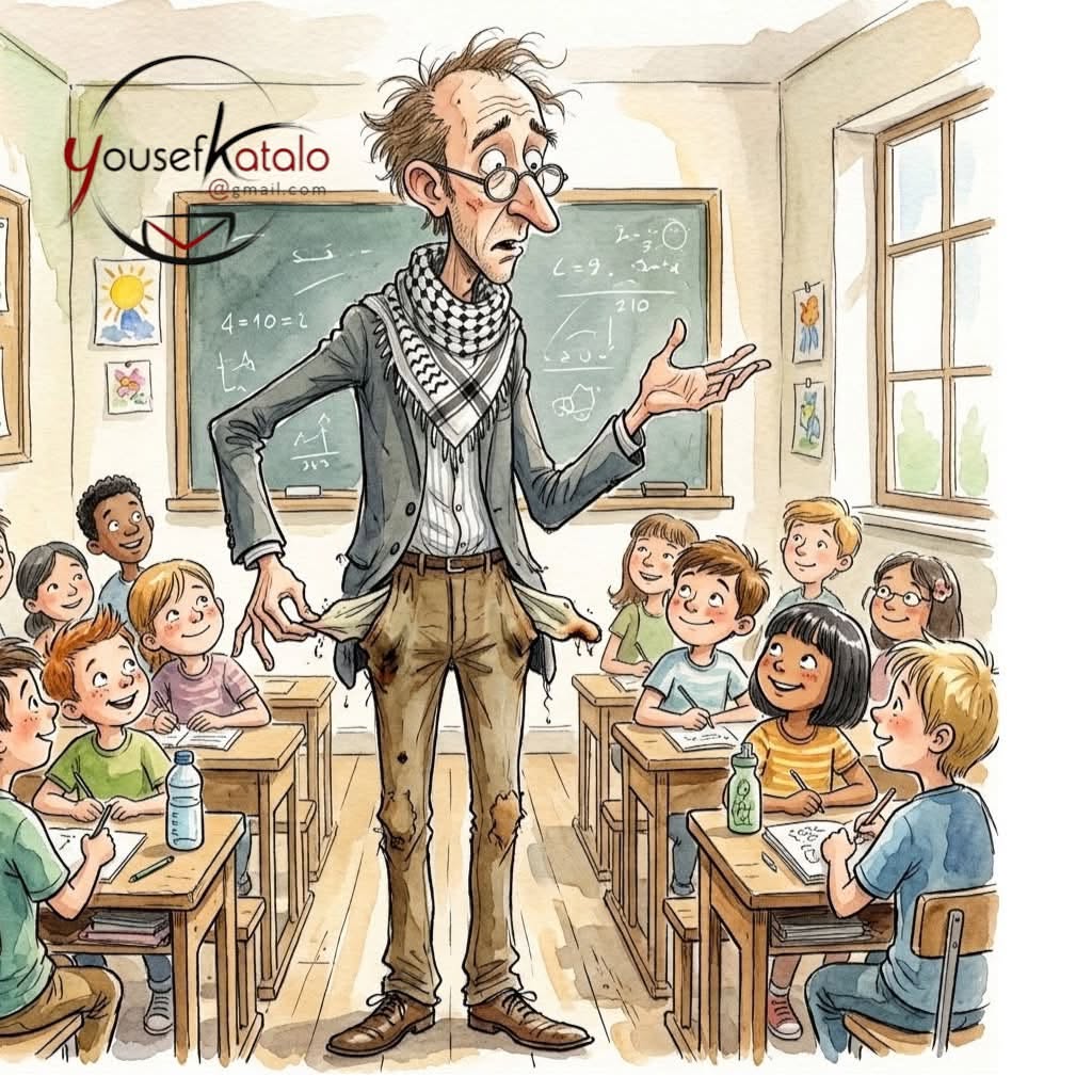 Teacher’s Cartoon Not to Forget